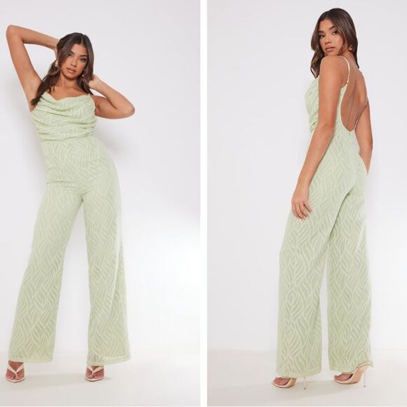 NWT | Pretty Little Thing Jumpsuit | Size US 10 (UK 14) - Picture 1 of 10